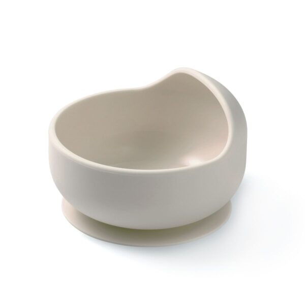 Kom met Zuignap Babyono Beige - Afbeelding 1