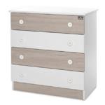 Commode Lorelli White/Amber