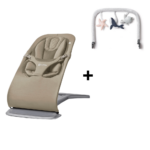 Bouncer Ergobaby Evolve 3-in-1 Soft Olive + GRATIS Speelboog Ocean Wonders