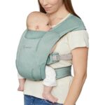 Buikdrager Ergobaby Embrace Soft Air Mesh Sage
