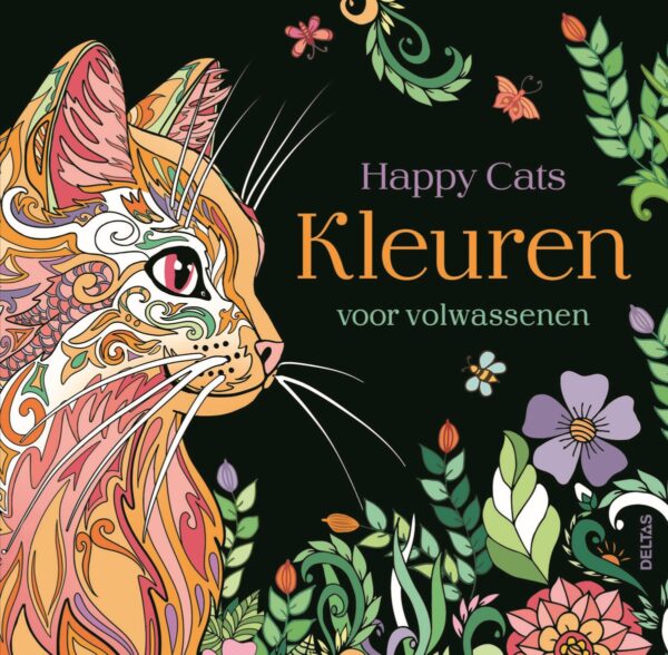 Kleurboek - Happy Cats - Afbeelding 1