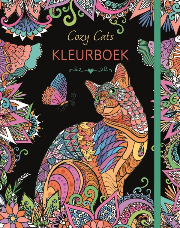 Kleurboek - Cozy cats kleurboek - Afbeelding 1