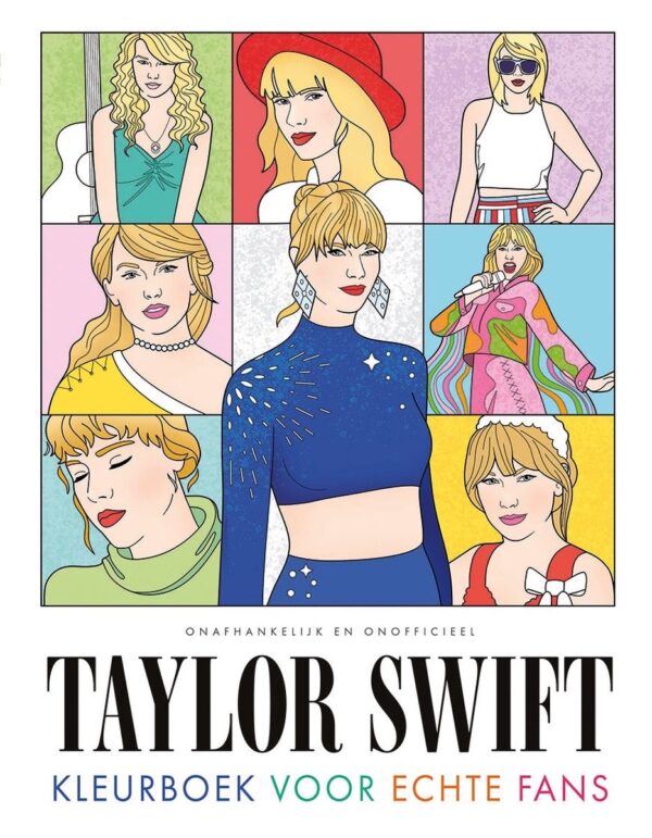 Kleurboek - Taylor Swift kleurboek voor echte fans - Afbeelding 1