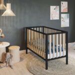 Ledikant Ivy Black/Natural