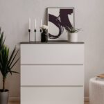 Commode Finori Brest Glans Wit