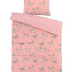 Dekbedovertrek 1-pers Kidzroom 140x200 Cuddle Pink