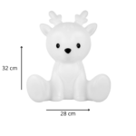 Lamp Flow Amsterdam Fabian Medium White