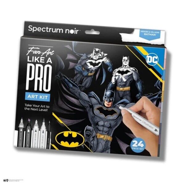 Spectrum Noir Fan Art Like a Pro Art Kit - Batman - Afbeelding 1