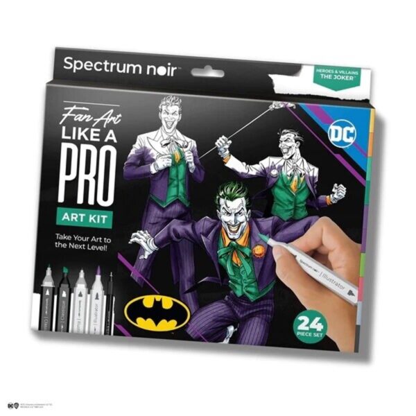 Spectrum Noir Fan Art Like a Pro Art Kit - The Joker - Afbeelding 1