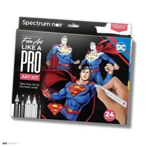Spectrum Noir Fan Art Like a Pro Art Kit - Superman