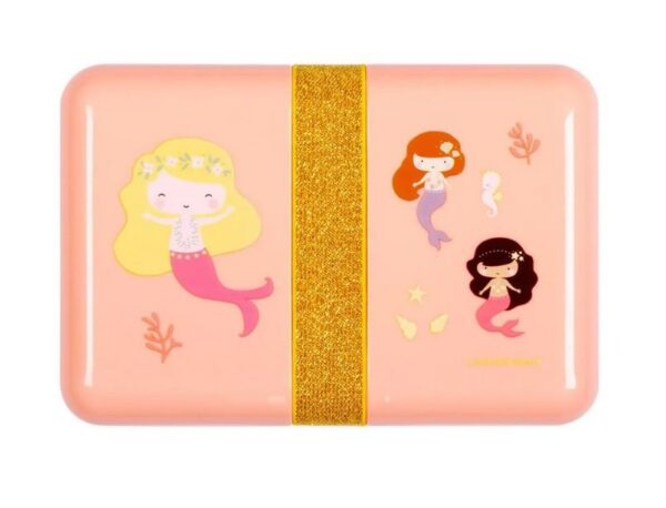 Lunch Box A Little Lovely Company Mermaids - Afbeelding 1