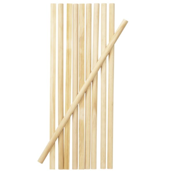 Houten stokken half - 2 mm - 60 cm - 10 stuks - Afbeelding 1