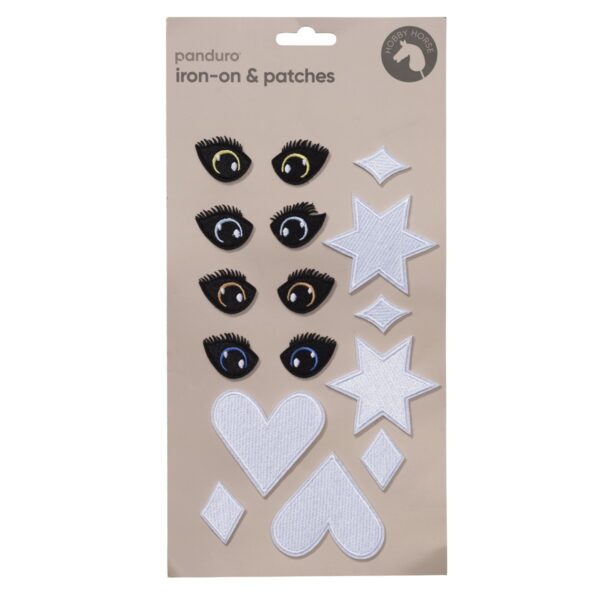 Hobby Horse - iron-on ogen en figuren - Afbeelding 1