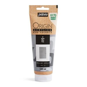 Pebeo Origin Acrylics - 120 ml - 42 Silver