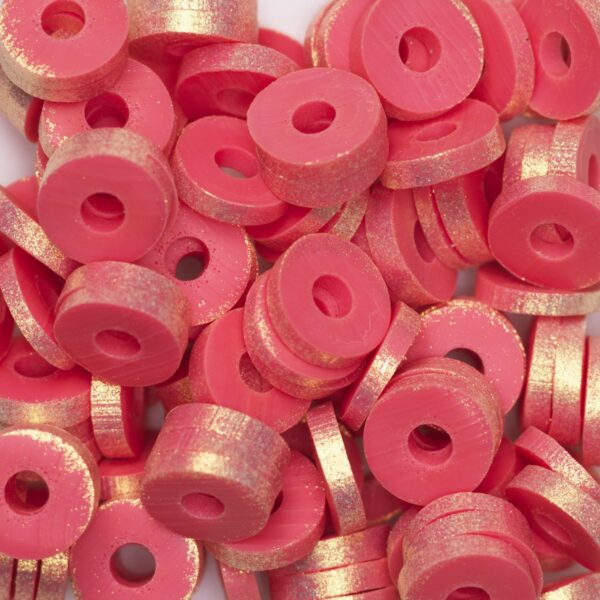 Katsuki kralen - shimmer - rood - Afbeelding 1