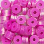 Katsuki kralen - shimmer - cerise