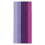 Zijdevloei - 5 stuks - paarse mix