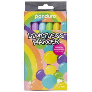 Limitless Marker S - 6 stuks - Rainbow Bubblegum