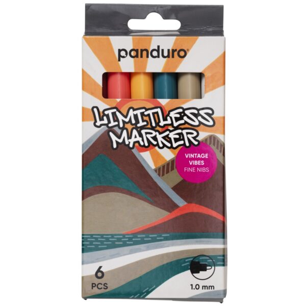Limitless Marker S - 6 stuks - Vintage Vibes - Afbeelding 1