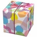 Cadeaupapier - 10 meter - vrolijke vlekken