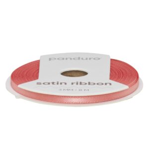 Satijnlint - 3 mm - koraalroze