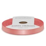 Satijnlint - 6 mm - koraalroze