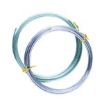 Aluminiumdraad - 2x 3 meter - blauwtinten