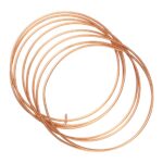 Aluminiumdraad - 3 meter - koperkleurig