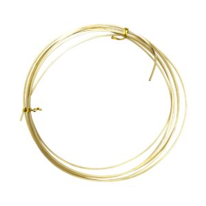 Vierkant messing draad - 3 meter