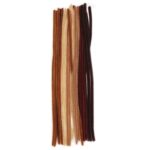 Chenilledraad - 25 stuks - cappuccino