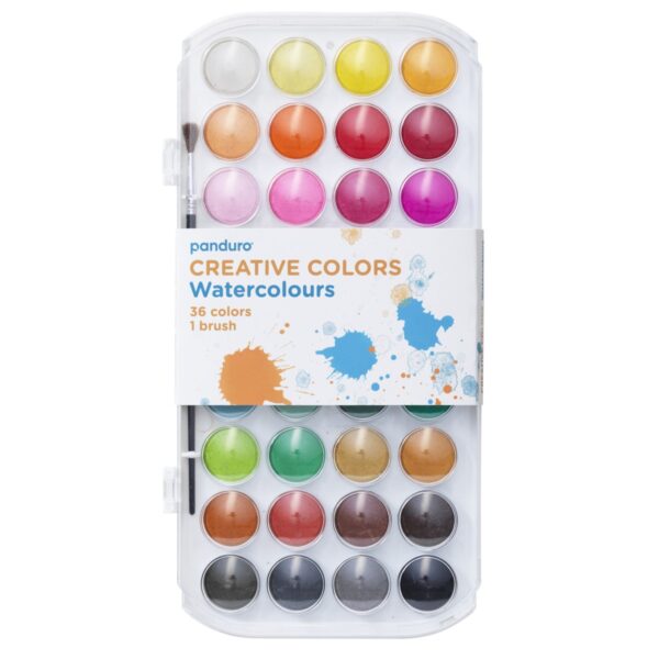 Creative Colors waterverf - 36 kleuren - Afbeelding 1