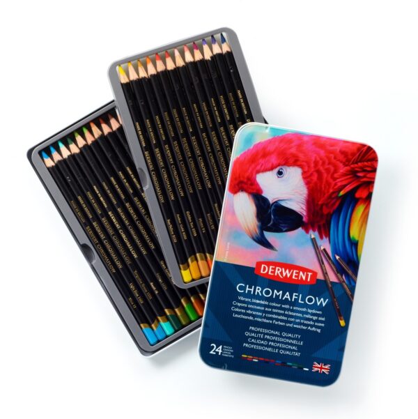 Derwent Chromaflow kleurpotloden - 24 stuks - Afbeelding 1