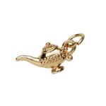 Charm Series hanger - theepot goudkleurig