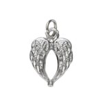 Charm Series hanger - vleugels zilverkleurig