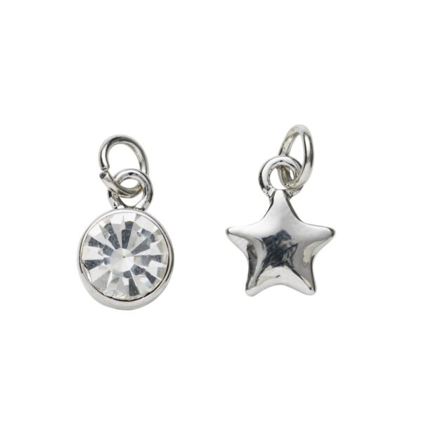 Charm Series hangers - briljant/ster zilverkleurig - Afbeelding 1