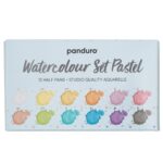 Panduro set aquarelverf - 12 kleuren - pastel