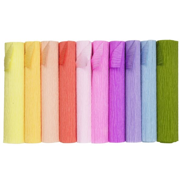 Crêpepapier set - 10 stuks - Soft Dreams - Afbeelding 1