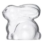 Plastic paashaas - 2-delig