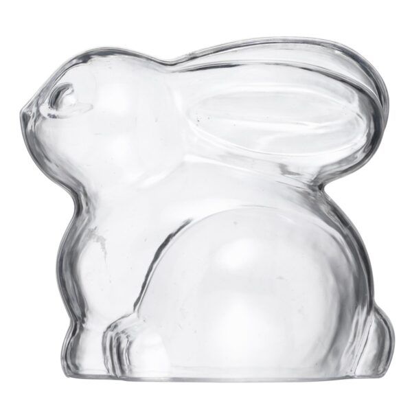 Plastic paashaas - 2-delig - Afbeelding 1