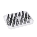 Spuitmondjes set - 26 stuks + 2 bloemennagels