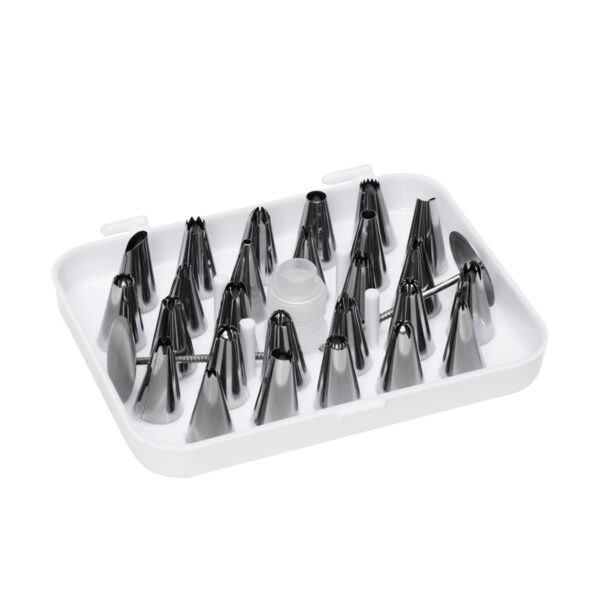 Spuitmondjes set - 26 stuks + 2 bloemennagels - Afbeelding 1