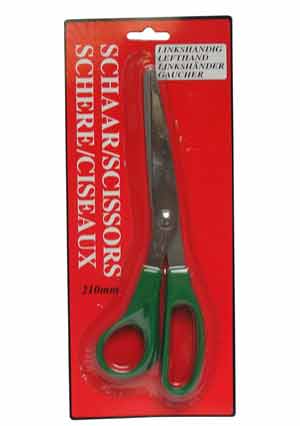 Universele schaar - 21 cm - linkshandig