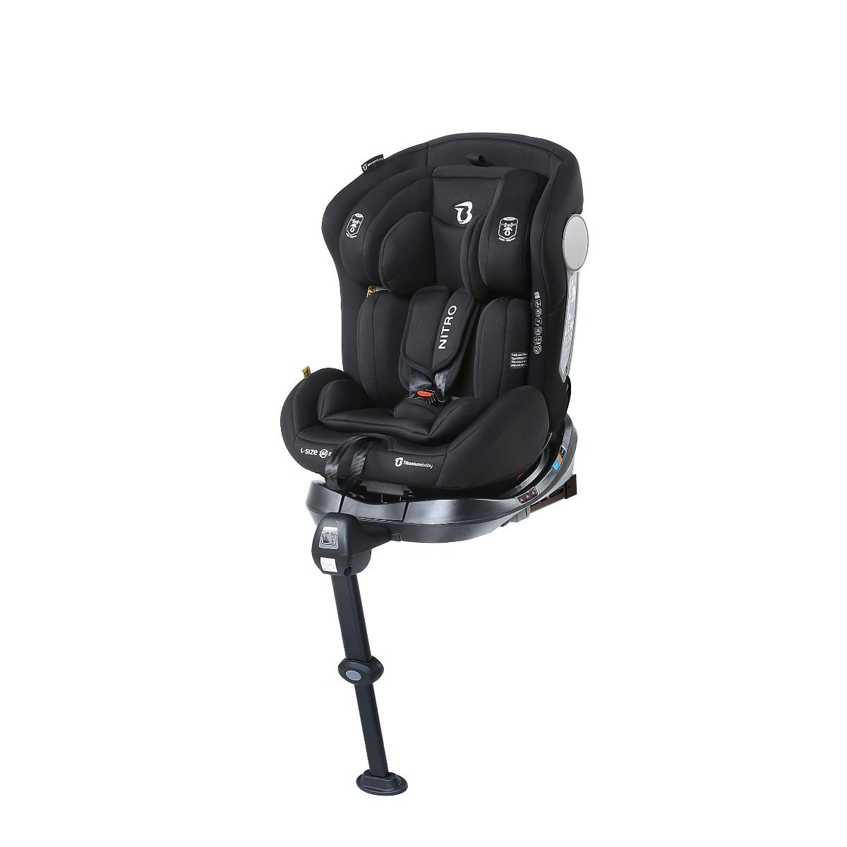 Autostoel Titanium Baby Nitro i-Size 360° Isofix Rotation Black Autostoel Titanium Baby Nitro i-Size 360° Isofix Rotation Black - Afbeelding 1