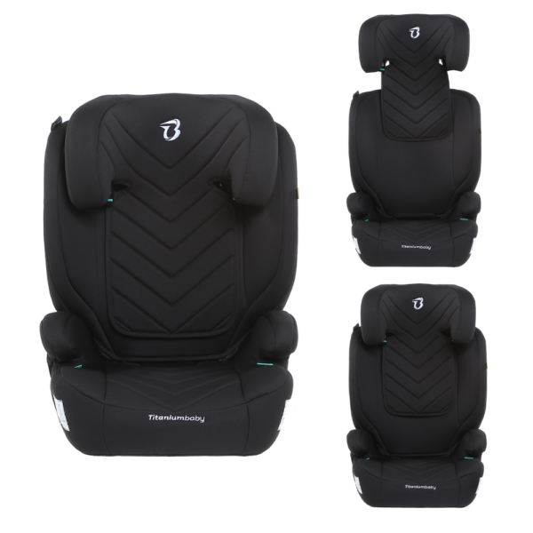 Autostoel Titanium Baby Vidar I-Size Black - Afbeelding 1