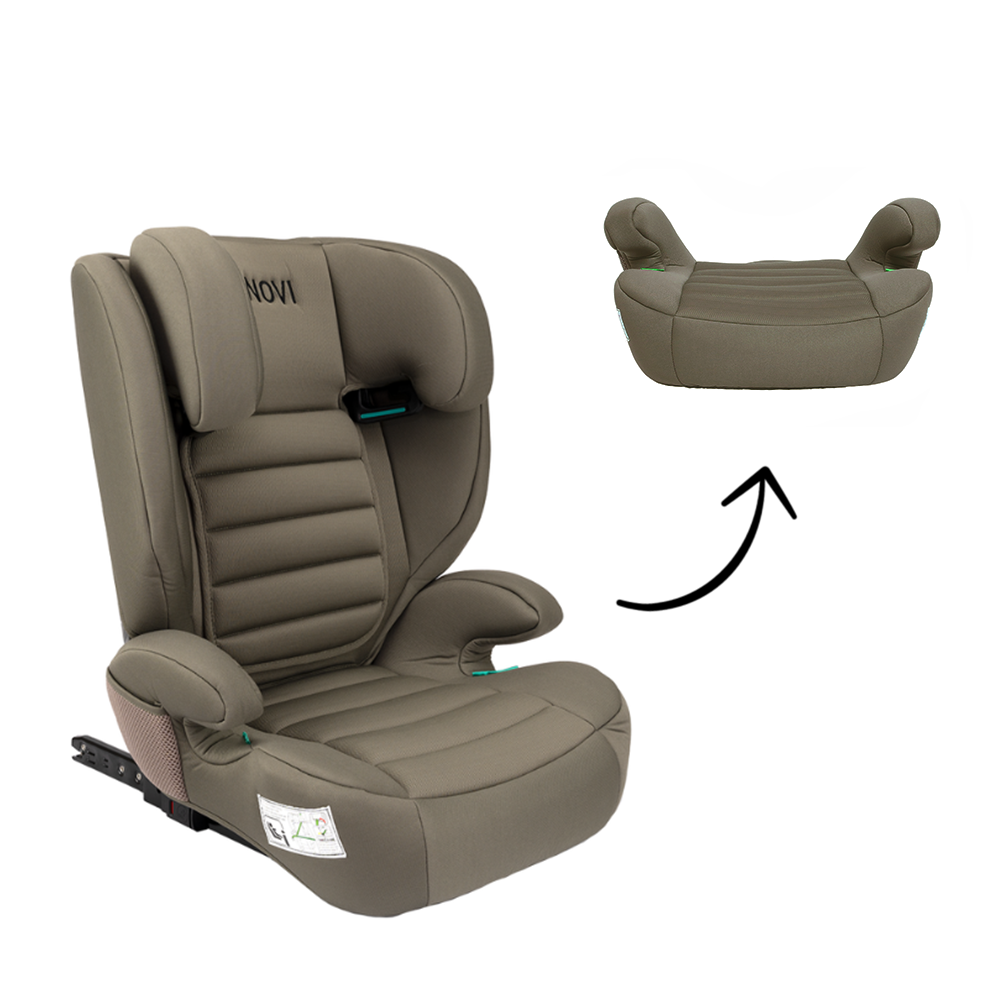 Autostoel Novi Baby® James Premium i-Size Isofix Dark Taupe Autostoel Novi Baby® James Premium i-Size Isofix Dark Taupe - Afbeelding 1
