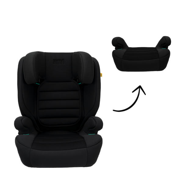 Autostoel Novi Baby® James Premium i-Size Gordel All Black - Afbeelding 1