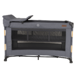 Campingbed Novi Baby® Nora Luxe Grey Wood