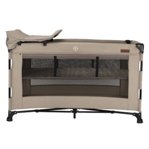 Campingbed Novi Baby® Nora Luxe Sand/Black