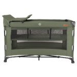 Campingbed Novi Baby® Nora Luxe Green/Black