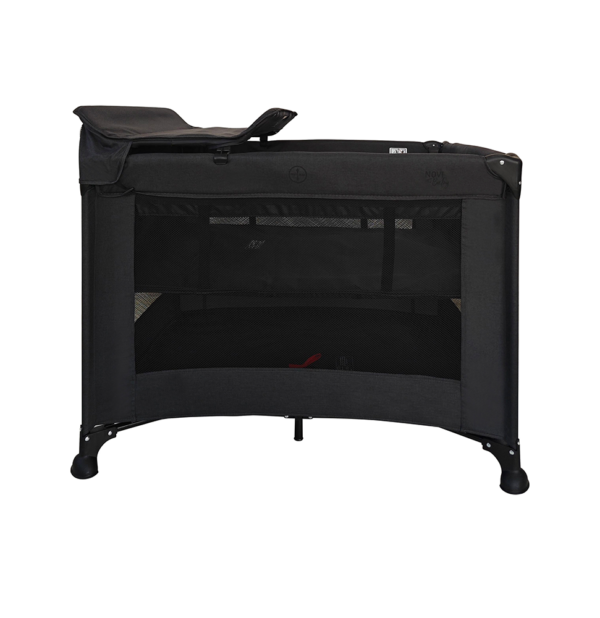 Campingbed/Box Novi Baby® Nolan Luxe Air+ Black Melange - Afbeelding 1